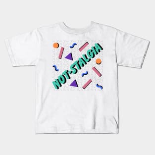 Not-stalgia Logo Kids T-Shirt